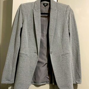 Gray blazer